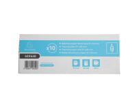 Rotoli carta per carta di credito 57x50mm - 28m - 1 copia carta termica 55 gr - Bianco