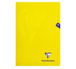 Cahier piqué Mimesys A4 48 pages petits carreaux couverture polypropylène Couleur aléatoire - Assortis