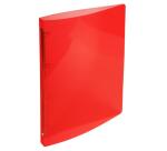 Classeur 4 anneaux plastifié Exacompta Crystal A4 - Dos 2 cm couleurs assorties