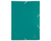 3 Flap Folders with Elastic Straps Opaque Polypropylene Eco A4