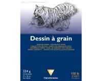 Dessin à Grain bloc collé 20F 27x36cm 224g