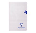 Carnet piqué Mimesys 11x17cm 96 pages petits carreaux Couleur aléatoire - Assortis