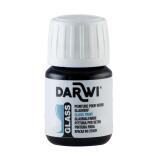 DARWI Flacon de 30 ml de Peinture sur Verre - Carmin