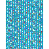 410 - Pochette 20 feuilles Décopatch - Bleu