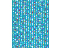 410 - Pochette 20 feuilles Décopatch - Bleu