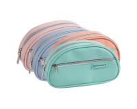 Estuche redondo PU Aquarel - Colores surtidos