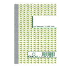 Doorschrijfpapier geruit 5x5 14,8x10,5cm - 50 bladen zelfkopiërend papier dupli - in folie per 5
