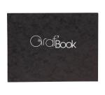 Graf'Book 360° carnet cousu dos brut 100F 19x25cm 100g I - Noir