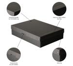 PureBox Black A3 100mm - Noir