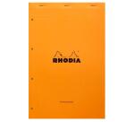 Stapled Audit Pad, 210 x 318 mm, 80 sheets, orange