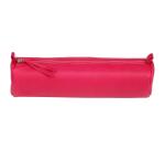 CUIR TEINTÉ Trousse Ø5,5x22 cm Framboise