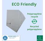 Separadores Separadores con pestañas impresas polipropileno 12/100º - Gris - Gris