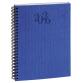 Agenda de bureau Horizons 20S Visuel Spiralé Carte Napura 15x21 cm Semainier Janvier à décembre 2026 - Bleu