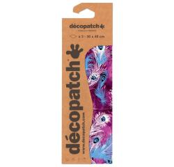 Pochette 3 Feuilles Identiques Ref 577 - Violet