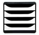 BIG-BOX Glossy black/glossy white