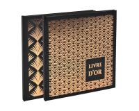 Exacompta 'Palmyre Noir' Guest Book (French Cover) - Assorted designs