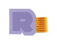 Rhodiarama porte-stylo autoadhésif 4x3 cm pour blocs carnets et agendas - Iris