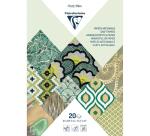 PAPIER ARTISANAL, Bloc encollé de 20 feuilles au format 21x29,7cm