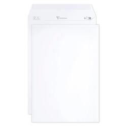 Boite de 250 Pochettes Blanches C4-229x324 mm - Auto-Adhésives - 120g/m2 - Blanc