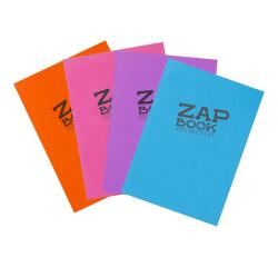Zap Book carnet collé 160F A6 80g - Aléatoire