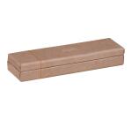 Rhodiarama plumier simili cuir italien 21x5,5x3 cm - Taupe