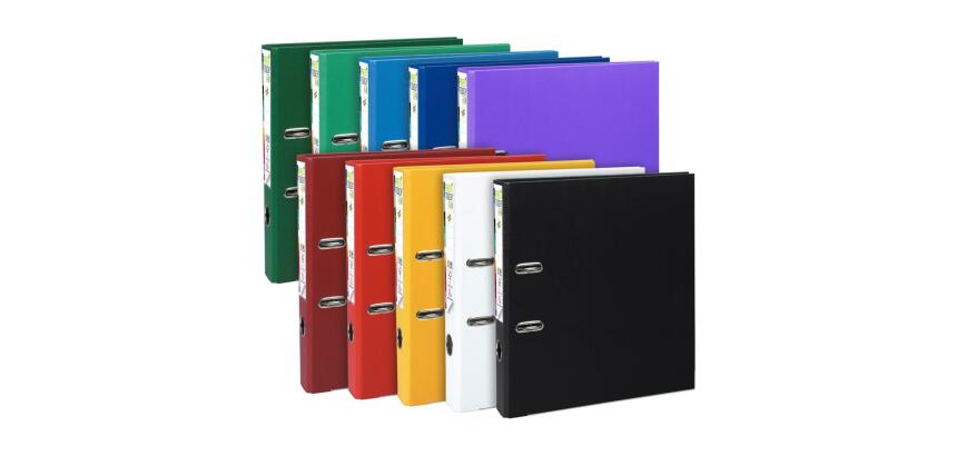 Ordner Prem'Touch aus PP, 2 Ringe, Rückenbreite 50mm, 32x30cm für DIN A4 Maxi