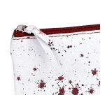 COSMICUIR Daim Trousse plate 22x11 cm Cerise