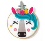 Pix Gallery, Tambourin Licorne - Blanc