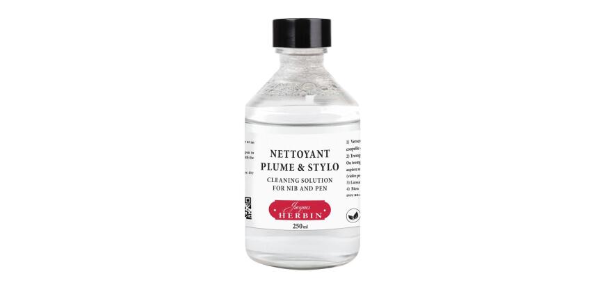 Flacon de nettoyant pour plumes, stylo-plumes et stylos roller