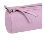 CUIR TEINTÉ Trousse Ø5,5x22 cm Lilas