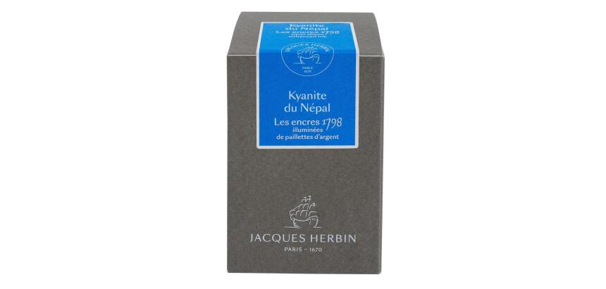 Encre 1798 à paillettes argentées - Kyanite du Népal