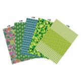 Maxi pack 100 feuilles Decopatch vert