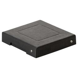 Purebox black 200x200 85mm - black