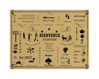 500 Sets de table papier30x40 Bienvenue - Bienvenue