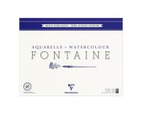 Fontaine bloc collé 4 côtés 25F 42x56cm 300g grain demi-satiné