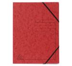 Pack de 5 Chemises à élastique sans rabats carte lustrée 355gm2 - A4 - Couleurs assorties