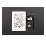 Cahier A5 ligné - Passage des Panoramas - 32 pages - Noir - New - Noir