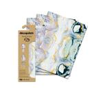 Pochette 3 Feuilles Foil Ref 797 - Bleu