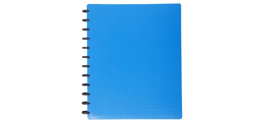 Protège-documents détachable en polypropylène semi rigide Opaque 60 vues - A4 - Couleurs assorties