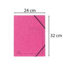 Chemise à élastique sans rabats carte lustrée 355gm2 - A4