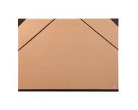 Carton à dessin Kraft à élastiques 67x94cm - Brun