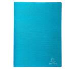 Protege documents exacompta teksto a4 40 vues couverture  carte 5/10e pochette lisse    coloris assortis