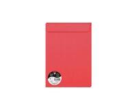 Paquet de 5 enveloppes Pollen 229x324mm 120g/m² - Rouge groseille