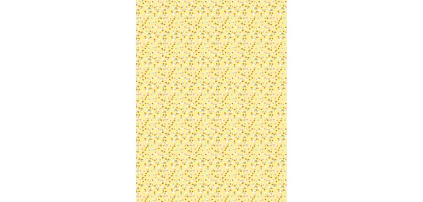 746 - Pochette 20 feuilles Décopatch - Jaune