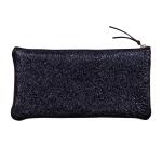 CÉLESTE CUIR Trousse plate 11x22 cm Lazer Bleu