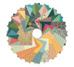 KIT ORIGAMI, Pochette de 60 feuilles 70g/m2 3 formats - Décor Oiseaux - Multicolore