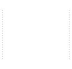 Pk2000 List Paper 1 ply zone 70g 380x11' - White