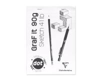 GraF'it dot bloc agrafé 80F A5 90g