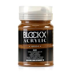 Peinture acrylique fine pot 500ml - Terre d'ombre brûlée
