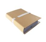 Carpeta Exacompta lomo extensible papel kraft - Cruda